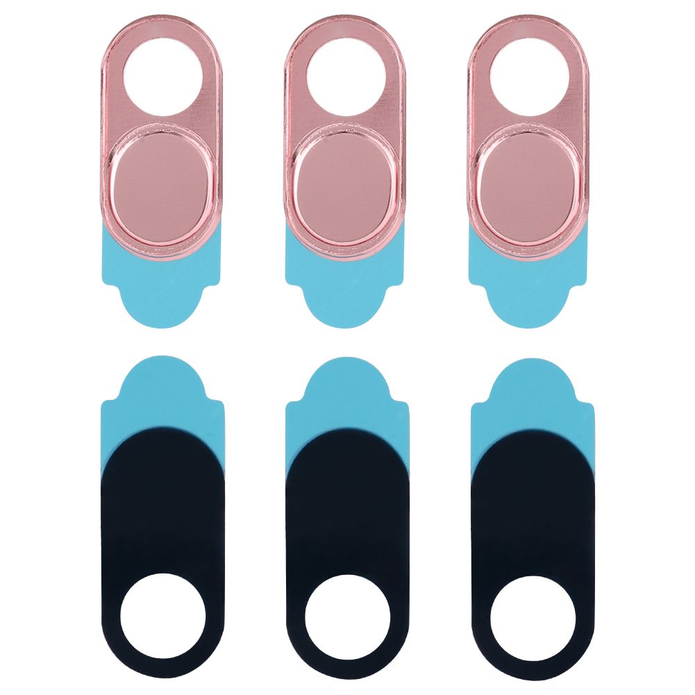 3Pcs Mini Metal Lens Cap Camera Protective Sticker Webcam Cover For