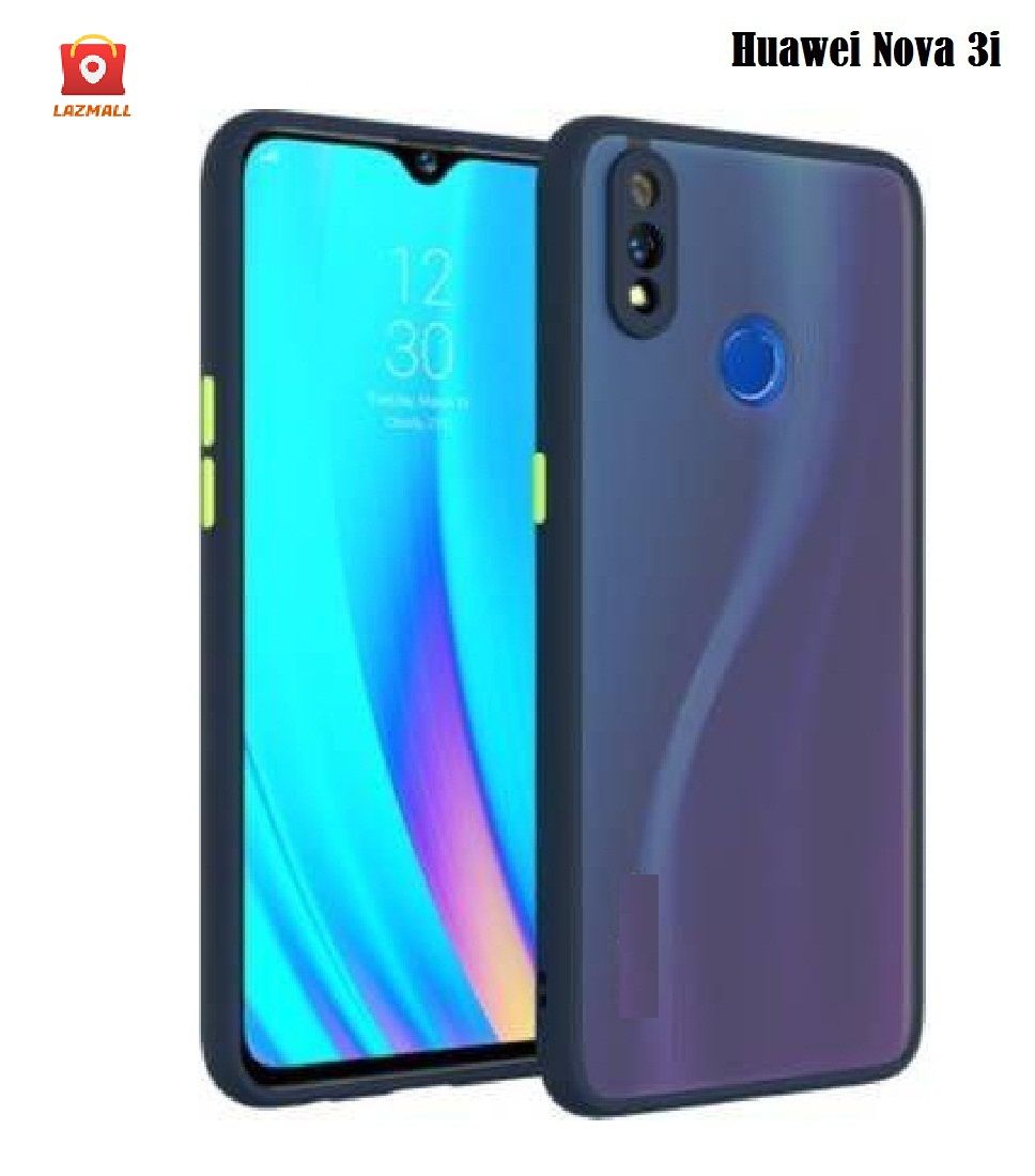 Huawei Nova 3i Luxurious Translucent Smoky Matte Shockproof Back Case