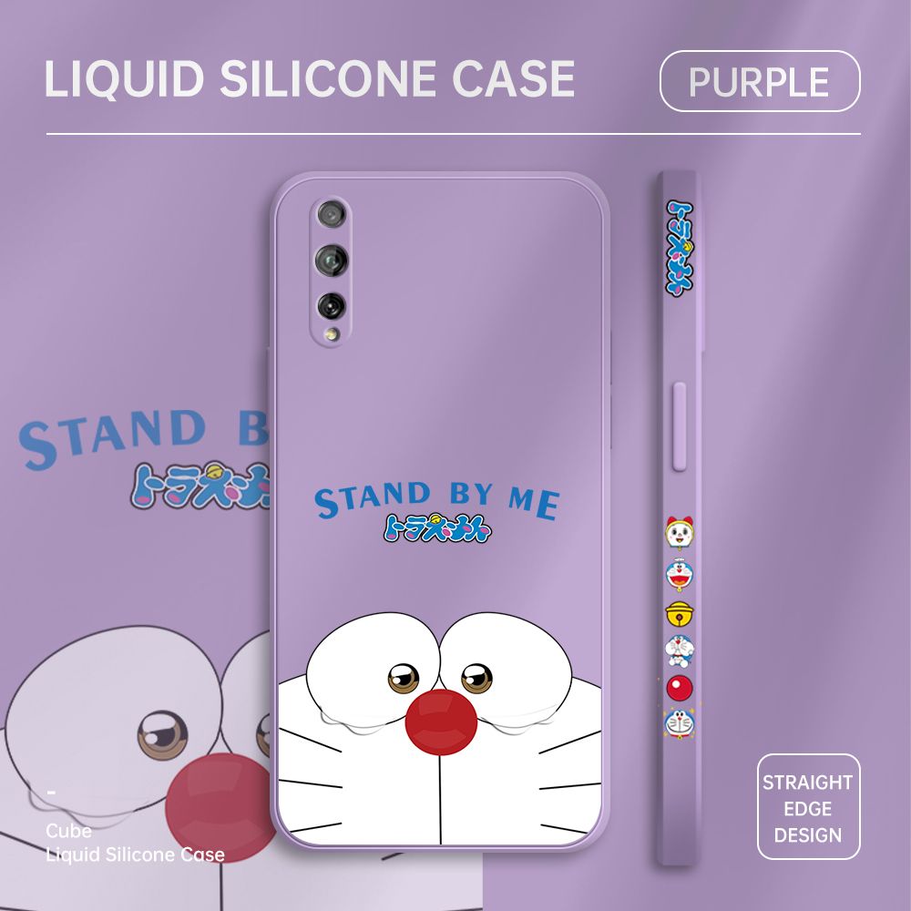 ZeroQiQi for Huawei Y8P Case Cartoon Weeping Cat Phone Cover Soft Full Lens Protection Casing Ultra Thin Soft Liquid Silicone Phone Cases