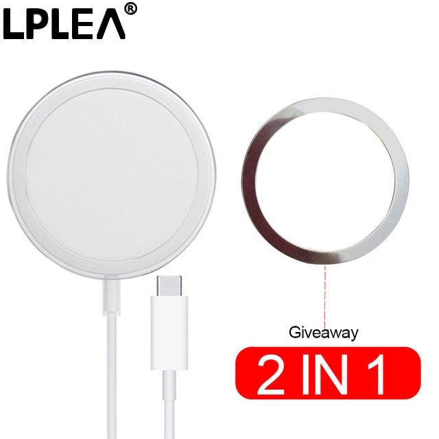 For iPhone 13 12 11 Pro Max Mini Magnetic Wireless Charging XS XR X 7 8 Plus SE 2020 Type C PD 15W 1M Fast Charger Accessories