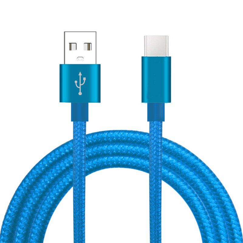 USB Type C Cable Fast Charge Braided Data Wire For Huawei P40 P30 P20 Mate 30 20 Pro Lite Samsung A50 A70 A21 A51 A71 M31 Cable