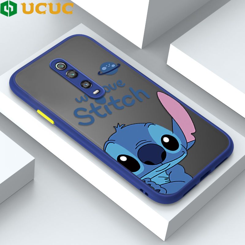 UCUC for Redmi K20 Pro / K20 / Xiaomi 9T Back Cover Peeping Stitch Frosted Transparent Hard Phone Case Thin Shockproof Full Cover Camera Protect Case