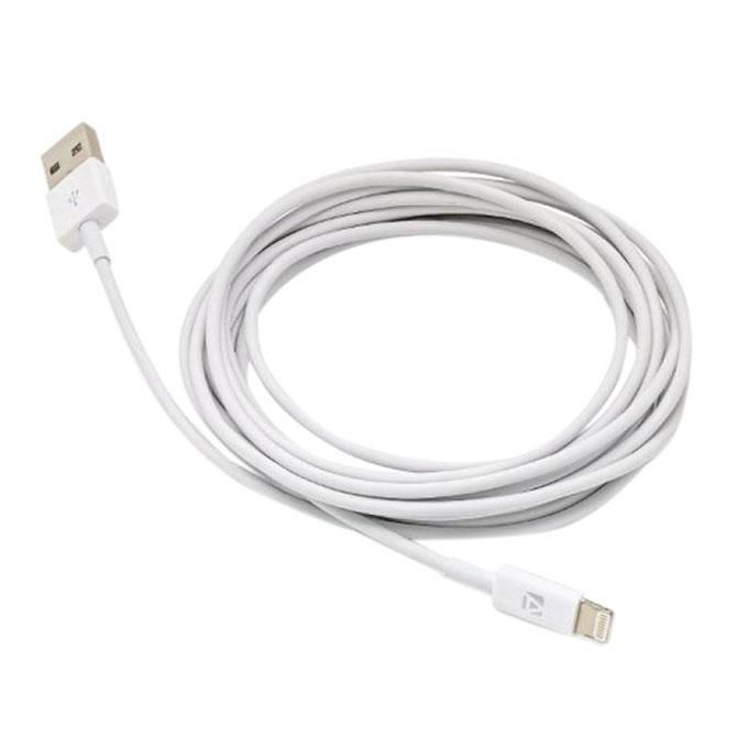 Griffin3 longest 3 meter Fast Charging and USB Cable for all Mobile and Device - White