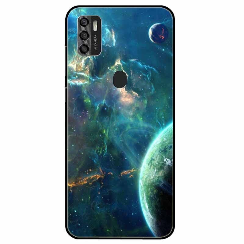 For ZTE Blade A7s 2020 Case Silicone Soft TPU Space Phone Cover for ZTE Blade A7s 2020 A71 A51 A31 Case A 7s 2020 Coque Fundas