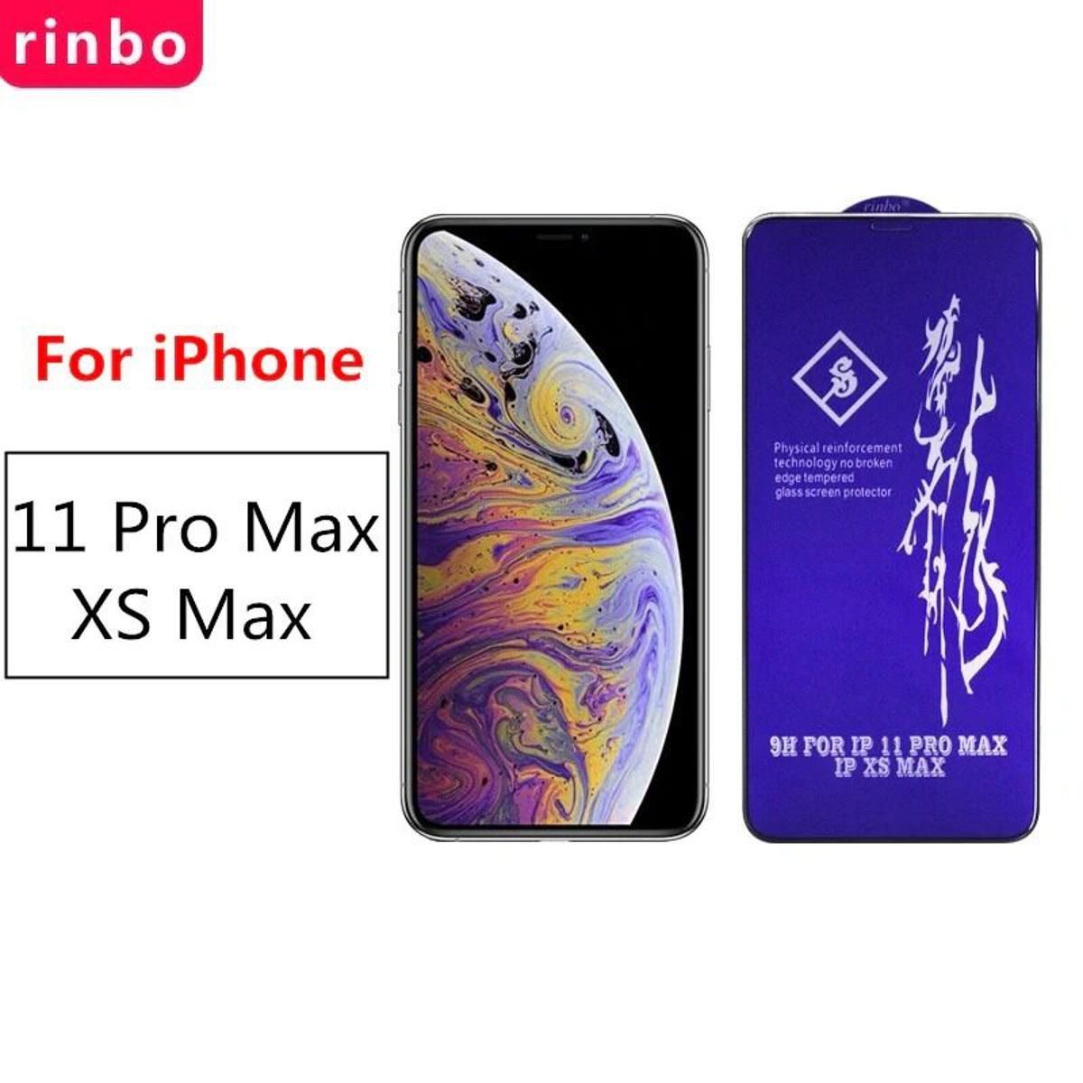 Rinbo Screen Protector For Iphone X To Iphone 13 pro max Premium Quality Smooth Touch Response And Scratch Proof