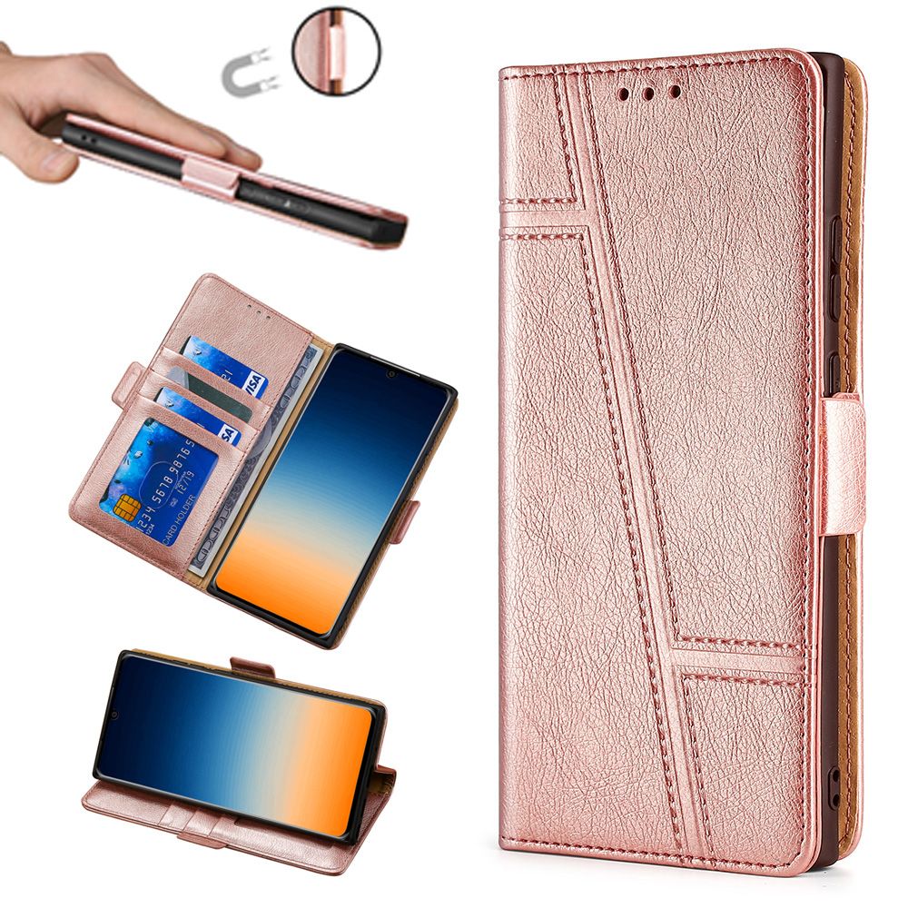 Case For  Doogee N20  casing  Wallet Card Flip Leather Case Phone Case Side Buckle TPU Back Cover