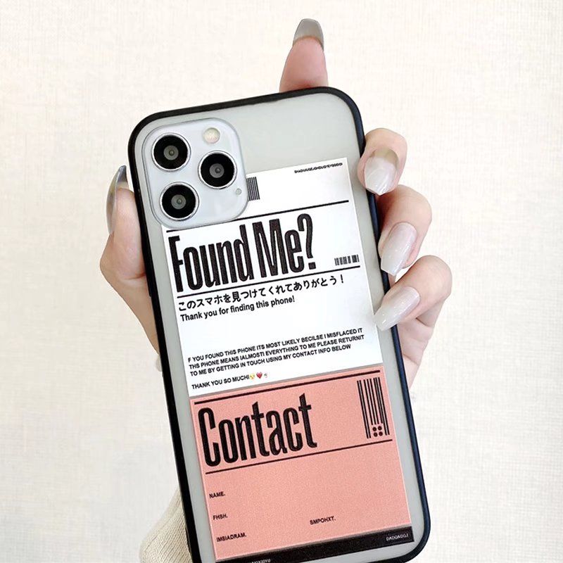 Olige Case For Realme C25 C25s C21 C20 C17 C15 C12 C11 C3 C2 8 Pro 7i 7 Pro 6 Pro 5 Pro 6i 5i 5s X3 XT Narzo 30A Trend Cool Matte Texture Shockproof Silicone Warning Found label Soft Phone Protector Cover