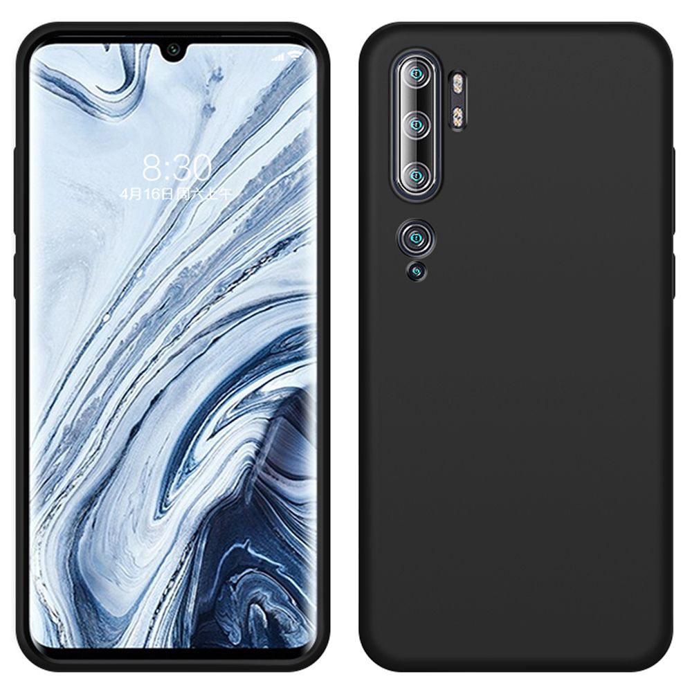Liquid Silicone Soft Cover For Xiaomi Mi Note 10 Shockproof Phone Case