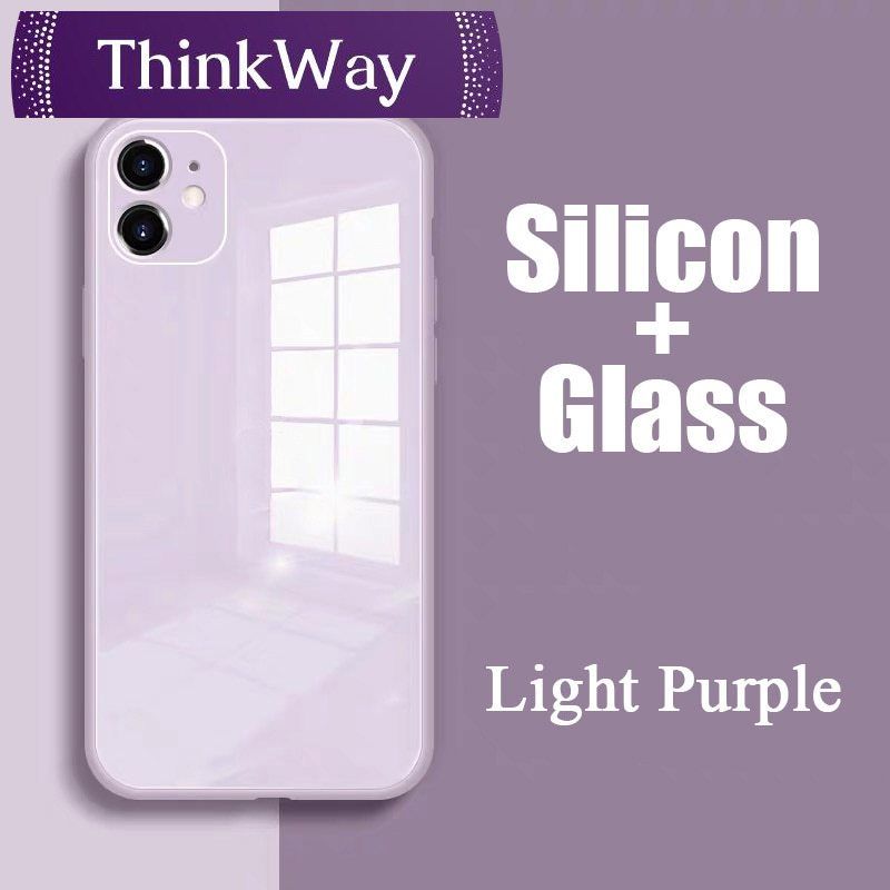Shockproof Liquid Glass Case For iPhone 12 11 Pro Max XR X XS 7 8 Plus SE2 Mini Luxury Candy Color Soft Silicone Back Cover Capa
