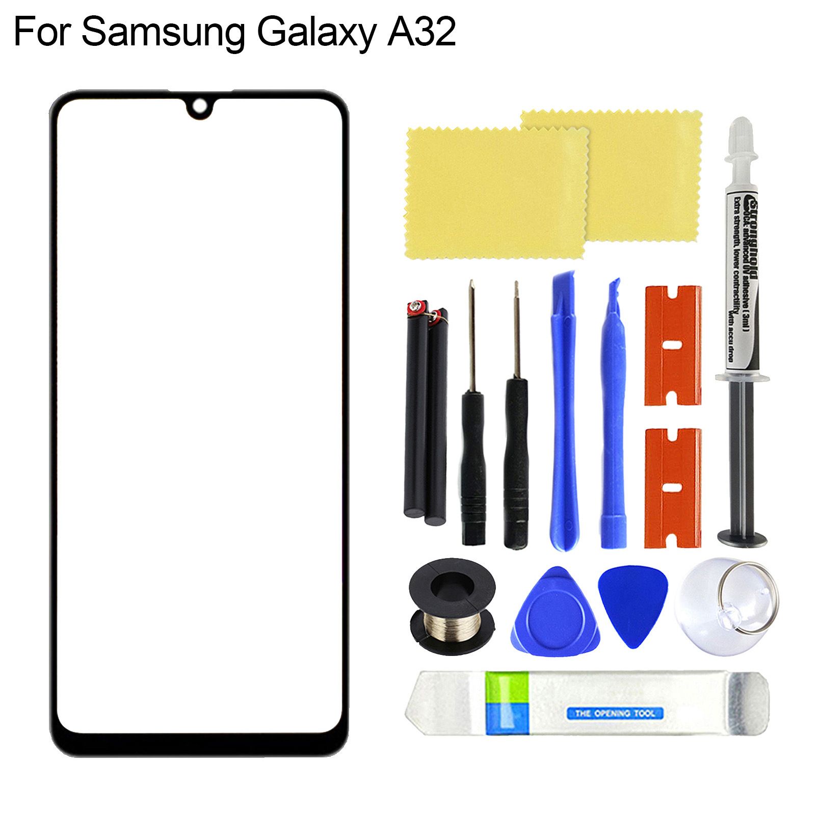 Glass Screen Ultra-thin Front Display Screen Assembly Kit