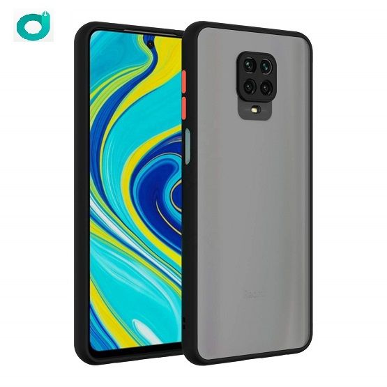 Anti-knock Polo-chromatic Matte Colorful Protective Back Case Cover For Xiaomi Redmi Note 9 Pro Max