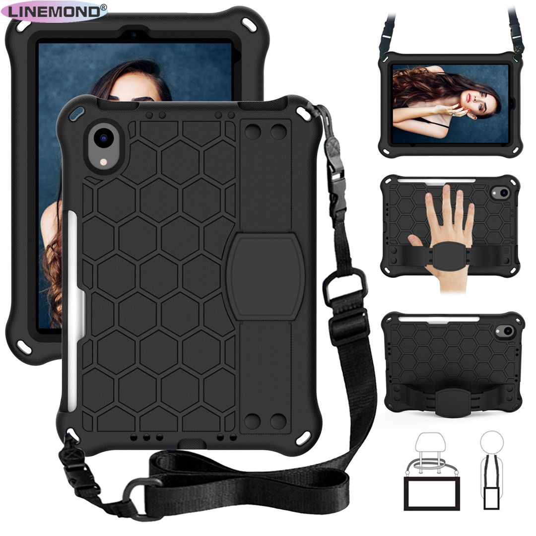 Case for iPad mini 6 8.3 inch 2021 ,Light Weight Shockproof Silicone Handle Stand Kids Friendly Case for mini6 2021 case