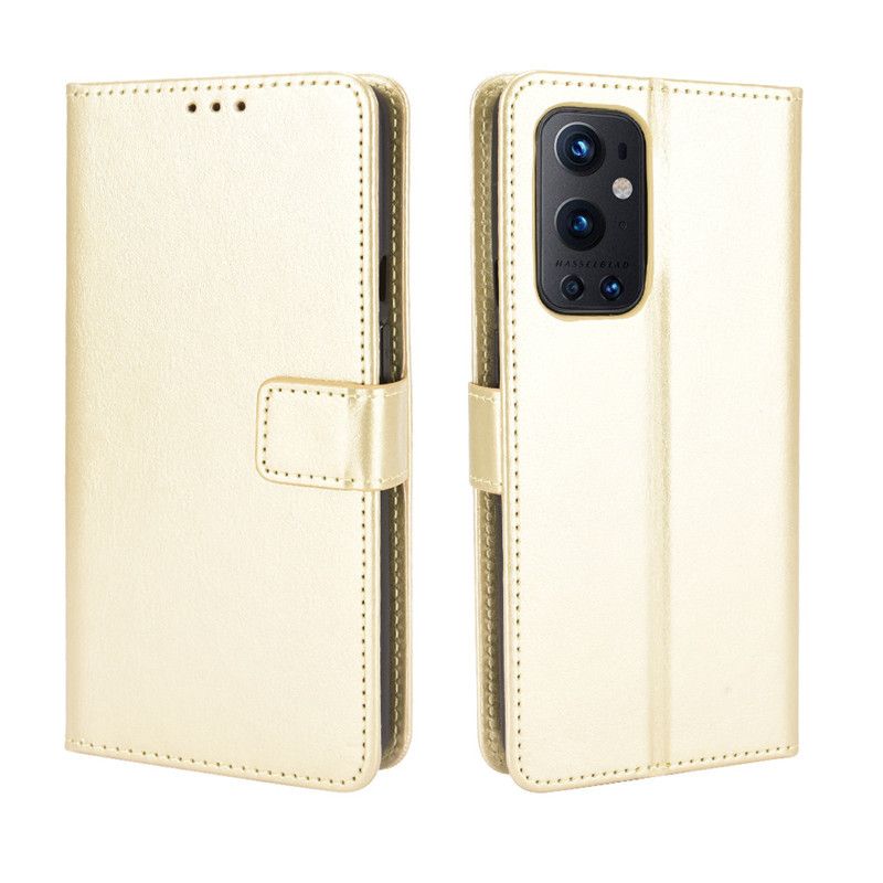 Holster Flip Stand Wallet Crazy Horse PU Leather Case For OnePlus 9 Cover