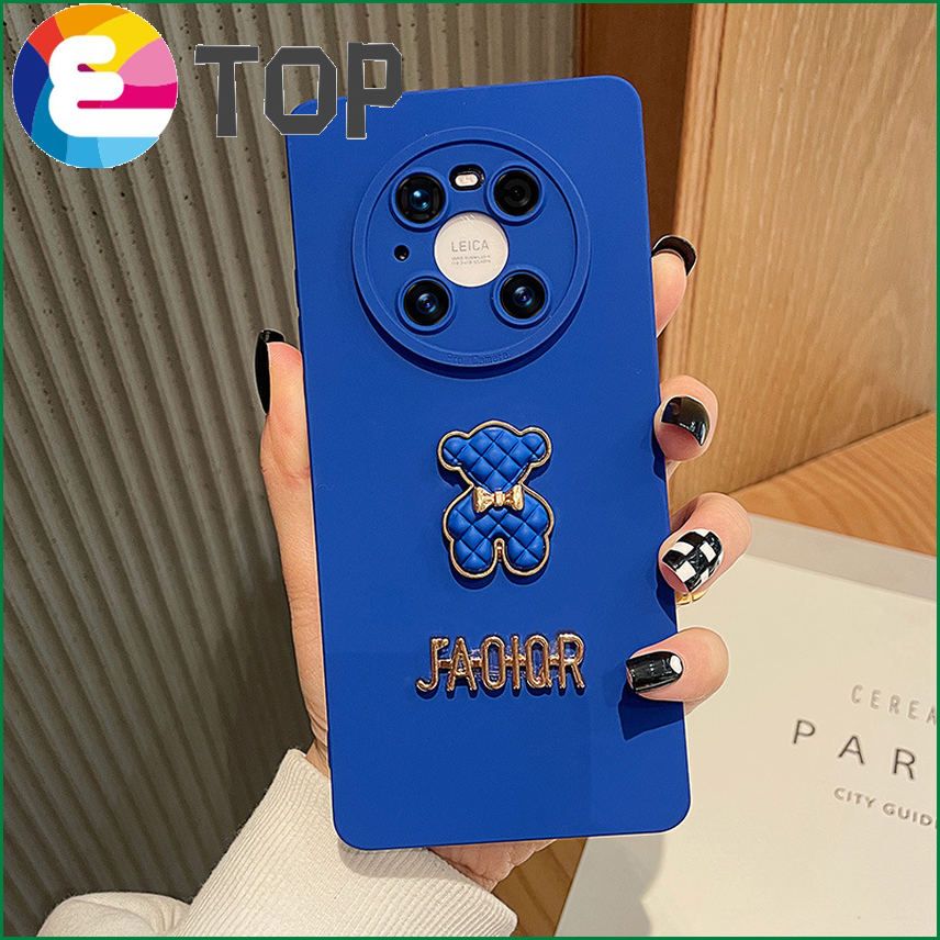 Suitable for Huawei mate40 new mobile phone shell female huawei Klein blue skin soft shell lens pro all-inclusive
