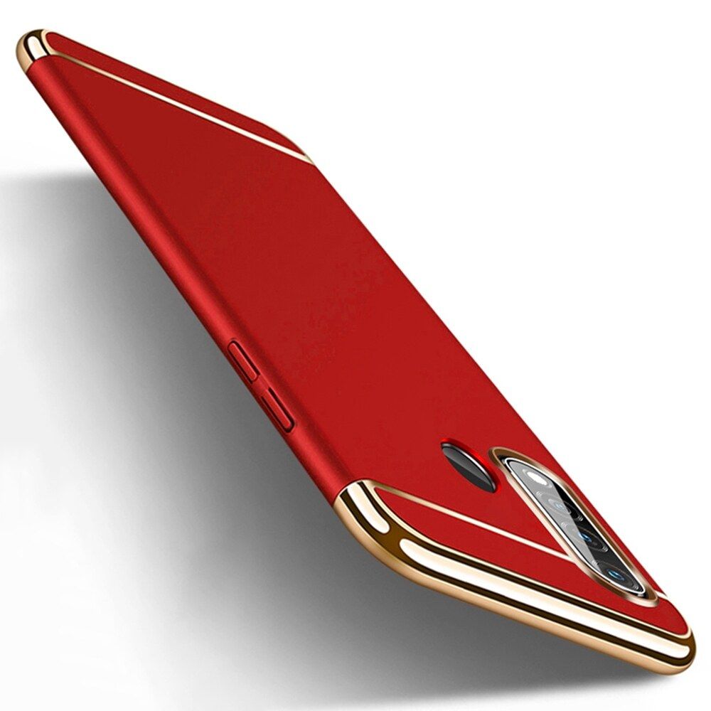 Luxury 360 Full Cover Plating Phone Case For OPPO A8 / OPPO A31 2020 PC Matte Hard Cover Case
