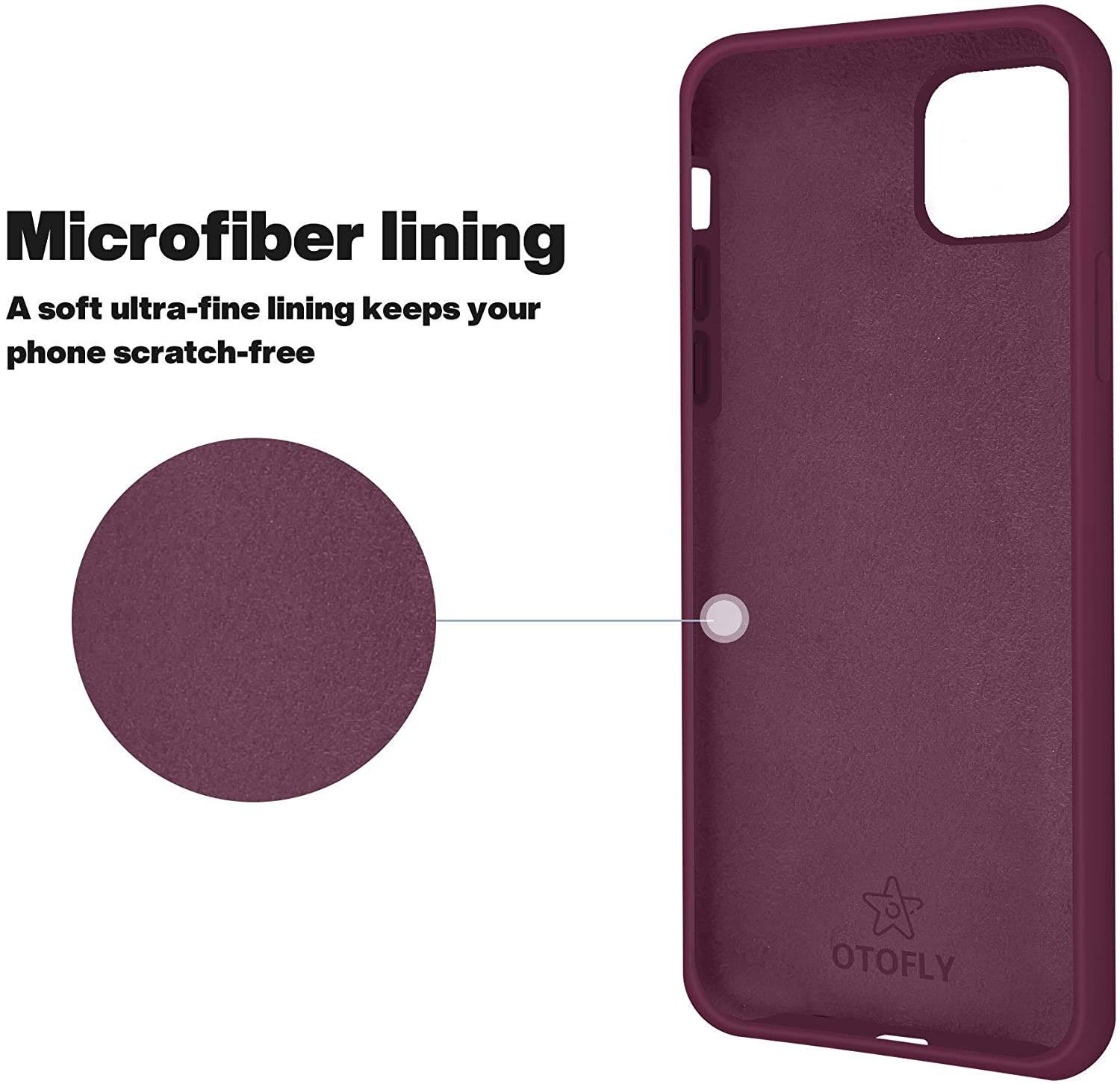 Silicon Case Compatible Silky and Soft Touch Series Premium Soft Liquid Silicone Rubber Full-Body Protective Bumper Case (Another Colors) for iPhone 11 Pro