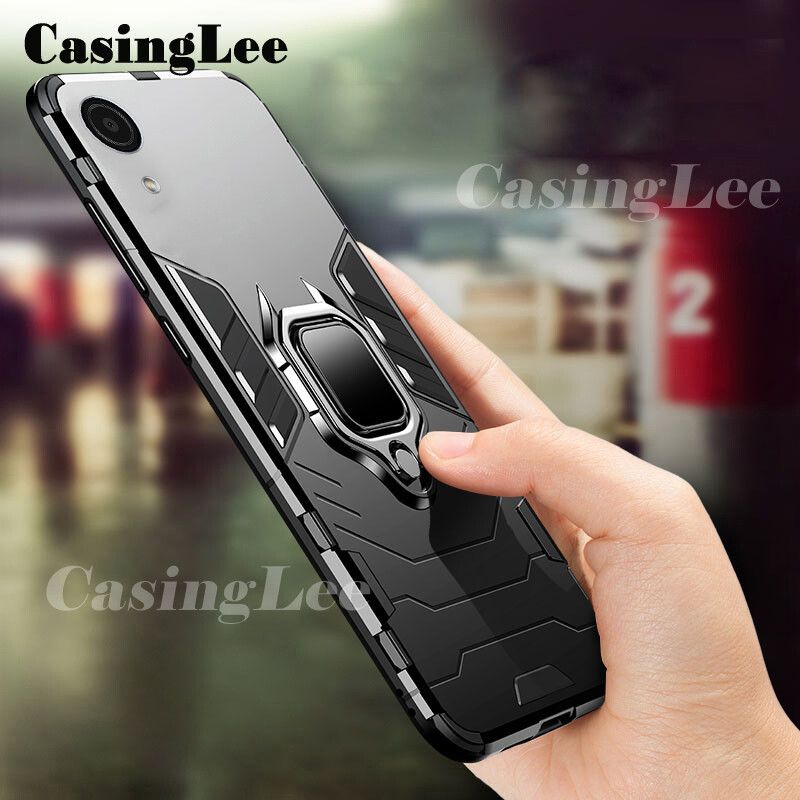 Casinglee For Samsung Galaxy A03 Core Case Shockproof Armor Stand with Holder Car Magnetic Ring Back Cover For Samsung A03 Core Phone cases For girls and Boys