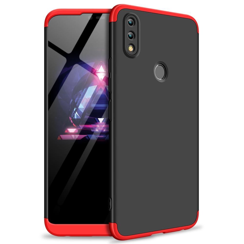 Huawei Honor 8X 360 Degree GKK Phone Back Cover - Black & Red