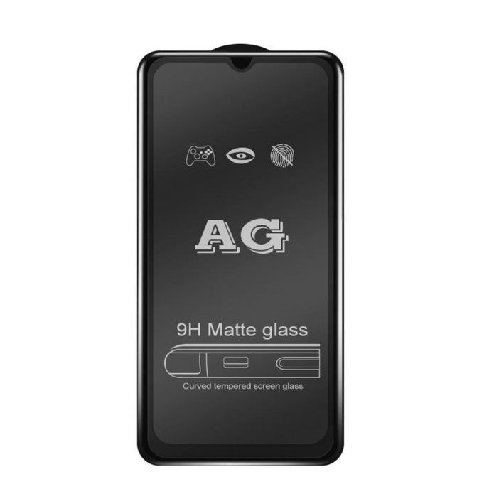 9D Matte Frosted Tempered Glass For Redmi Note 10 Pro Max Full Screen Protector