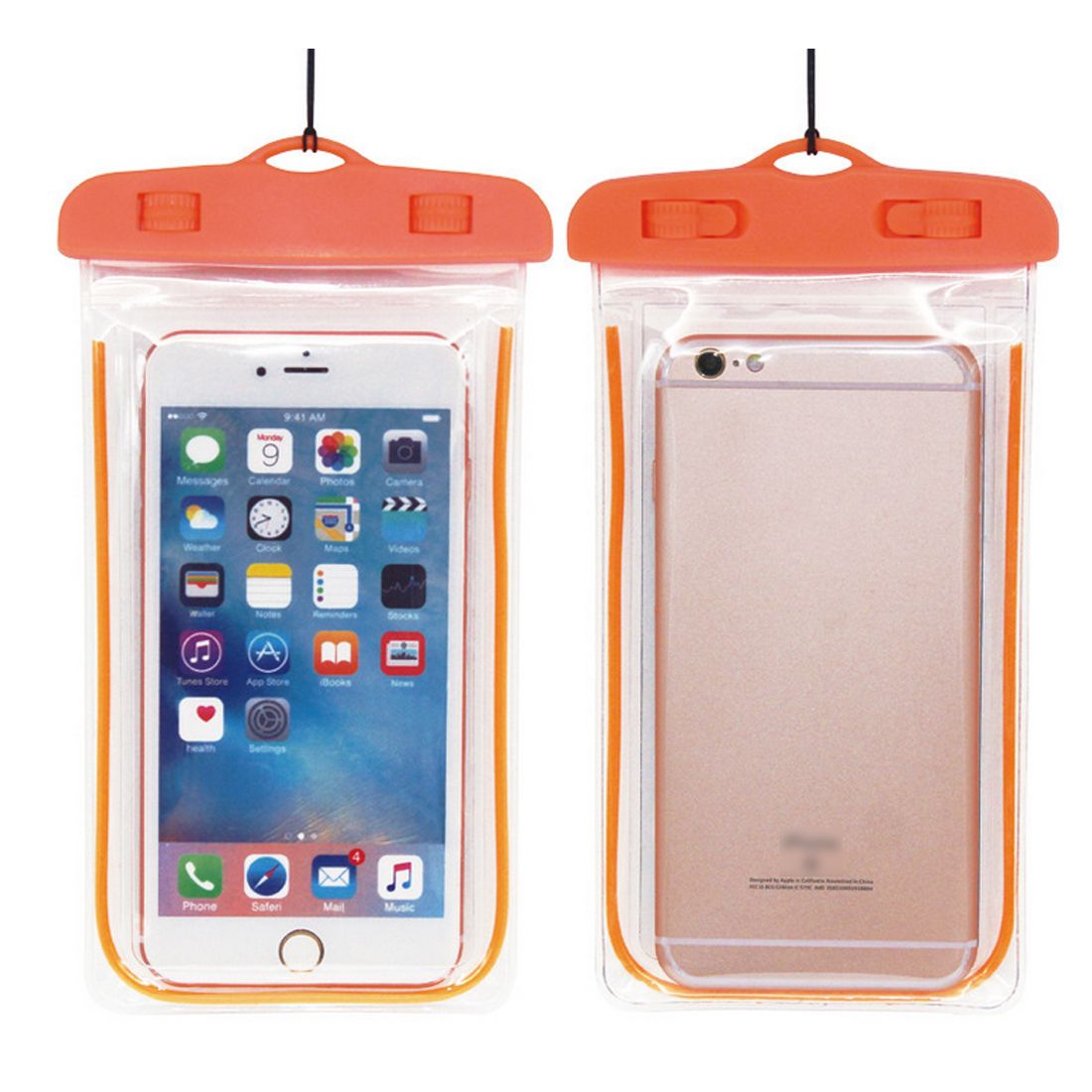 Yfashion ransparent Dry Bag Waterproof Bags with nous Underwater Phone Case ing Bags for Universal All Models 3.5 inch -6 inch