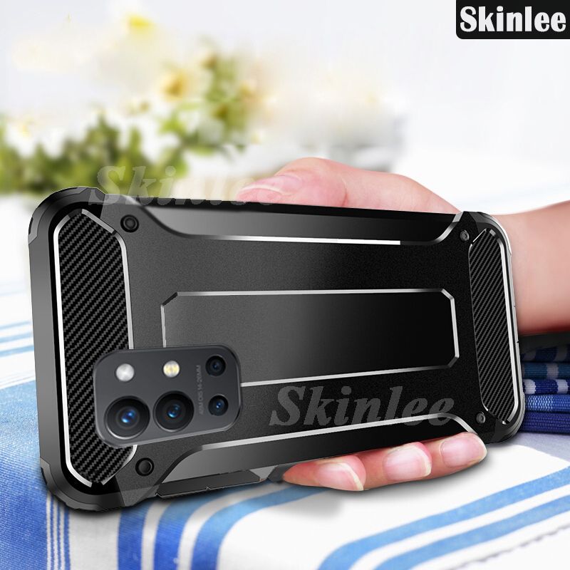 Phone Case OnePlus 9R Luxury Armor Protect Back Cover Soft Silicone Hard PC Hybrid Funny OnePlus 9R Cases