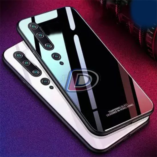 For Mi 10 Pro “HONG KONG Design” Tempered Glass Protector Casing Glass Back Phone Cover