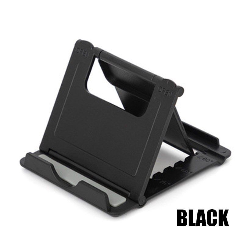 Folding Mobile Phone Stand Holder Desk Support for iPhone iPad Tablet Adjustable Telephone Table Bracket Desktop Foldable Mount
