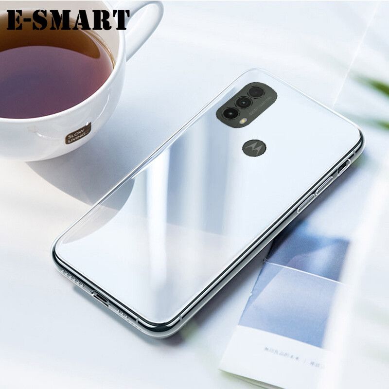 2PCS Phone Case Motorola E20 Back Cover Soft Transparent Full Protection Clear Cover For Moto E20 Case