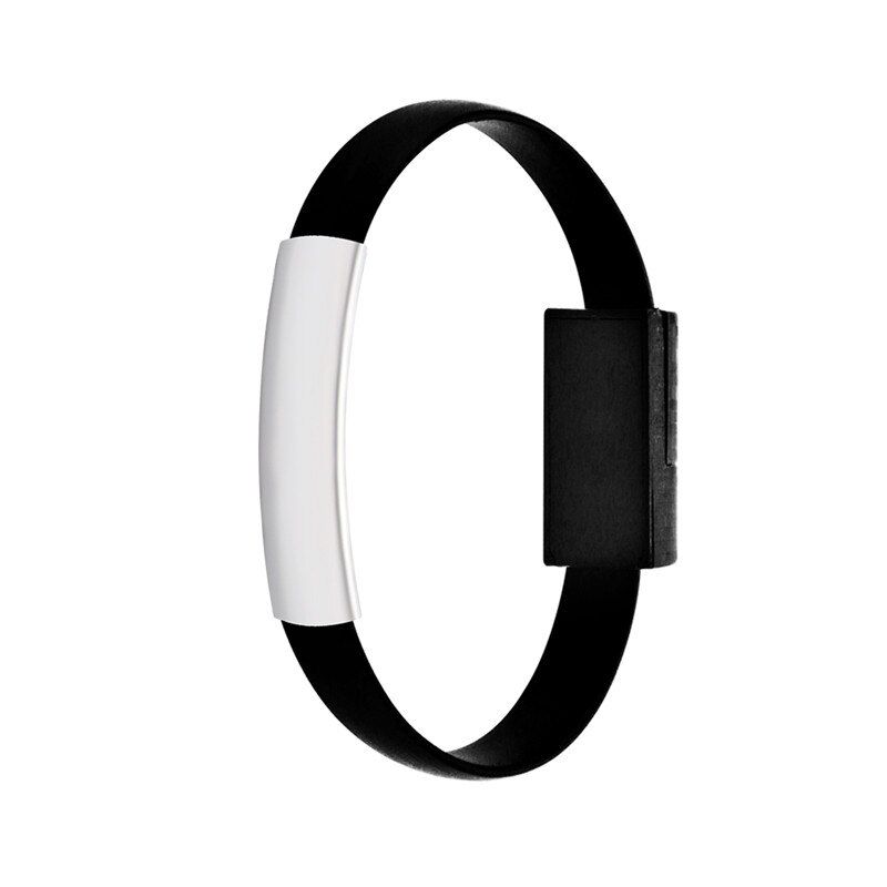 KISSCASE Portable Mini Micro USB Bracelet Charger Data Charging Cable For Huawei P20 Lite Mate20 Lite Bracelet Micro USB Cable