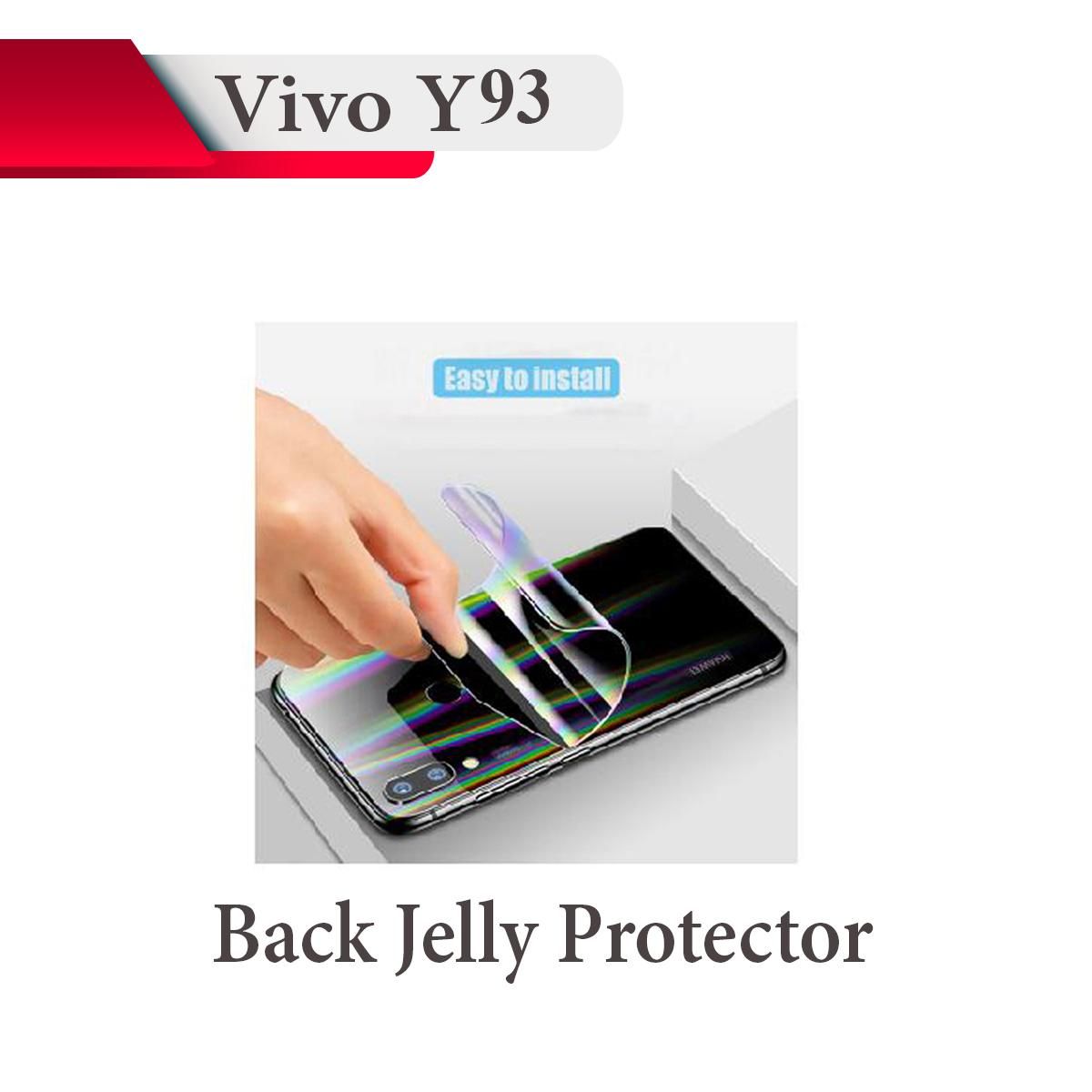Vivo Y93 Hydrogel Back Poly - Transparent