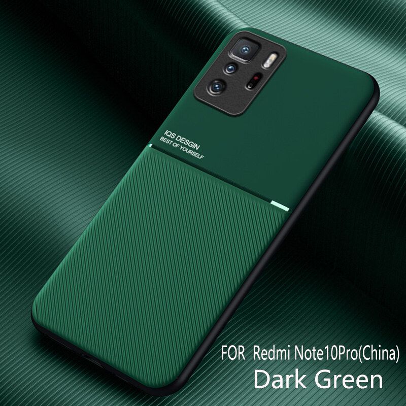 Case For Xiaomi Redmi Note10 Pro 5G Casing Anti-fall Soft Non-slip Silicone Grain Back Cover