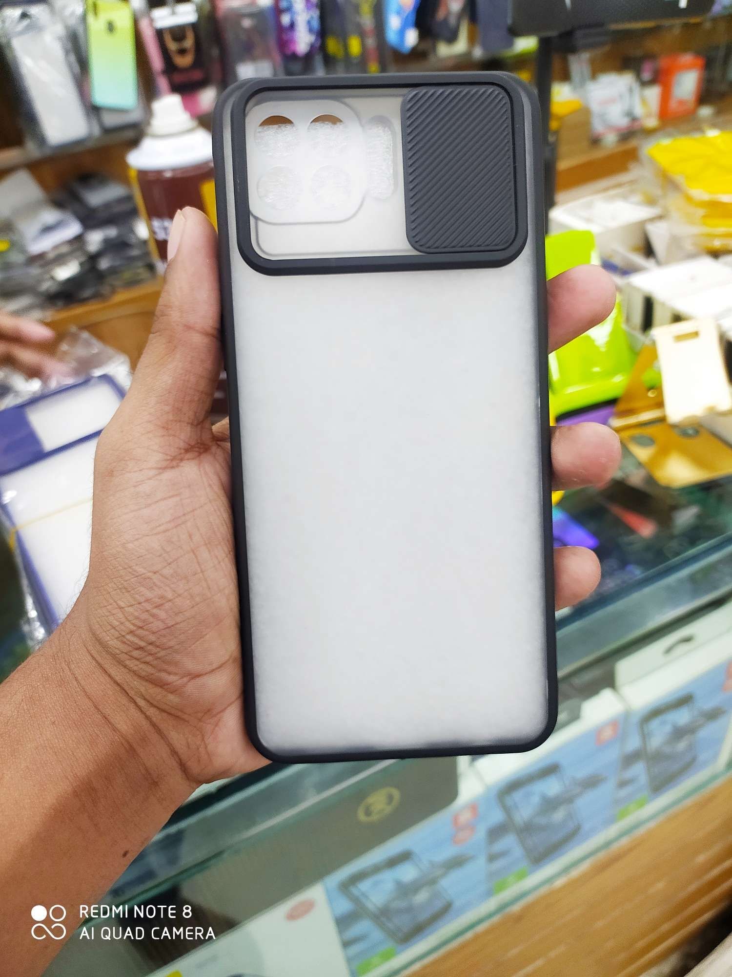 For oppo F17 pro slide camera protector back cover FOR oppo F17 pro