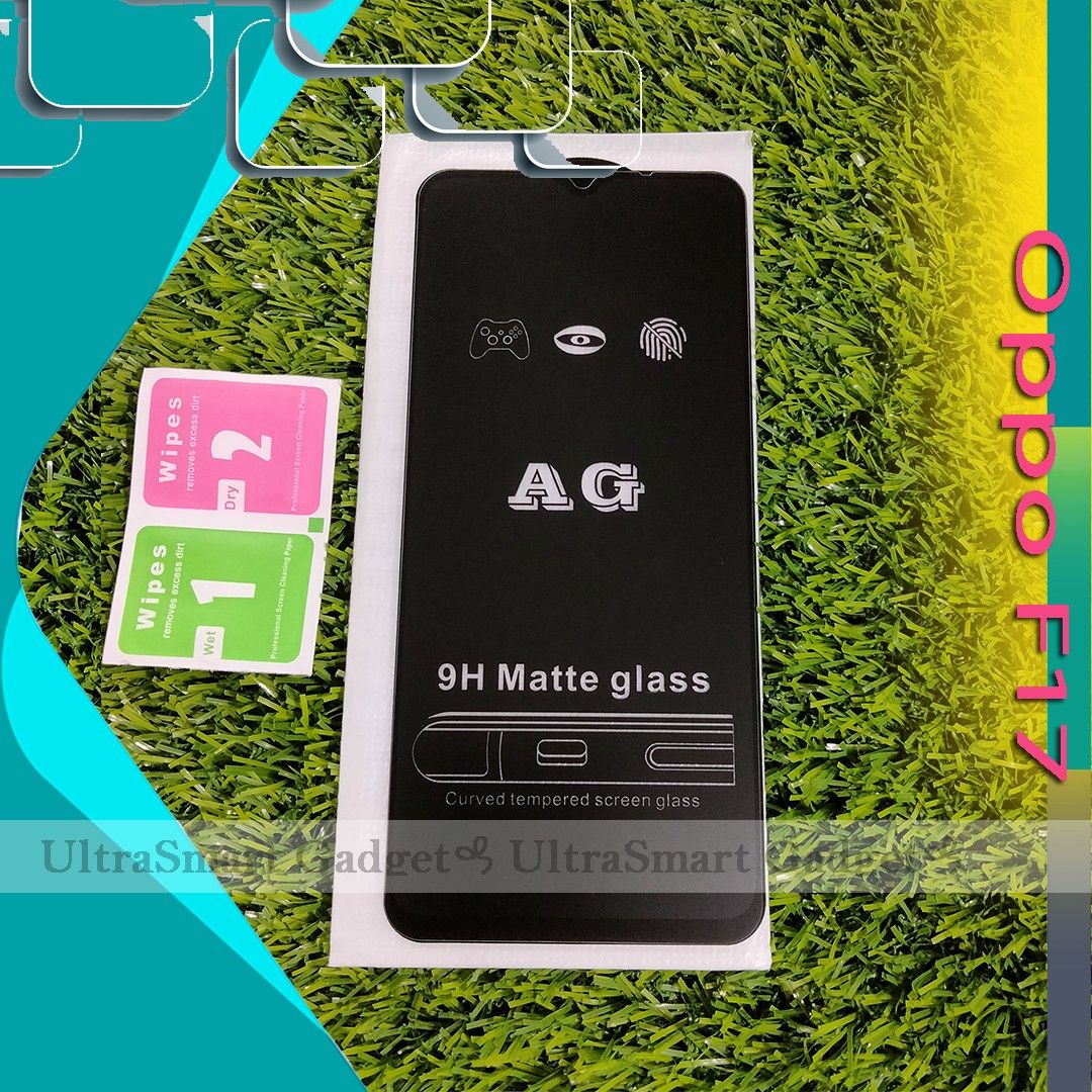 For Oppo F17 Matte Tempered Glass Screen Protector