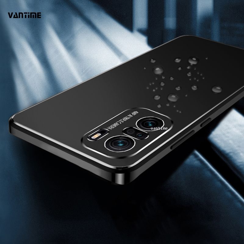 Vantime for Xiaomi Poco F3 / Redmi K40 / K40 Pro / K40 Pro Plus / Mi 11i / Mi 11X / Mi 11X Pro Case Matte Metal Back Slim Camera Protect Cover