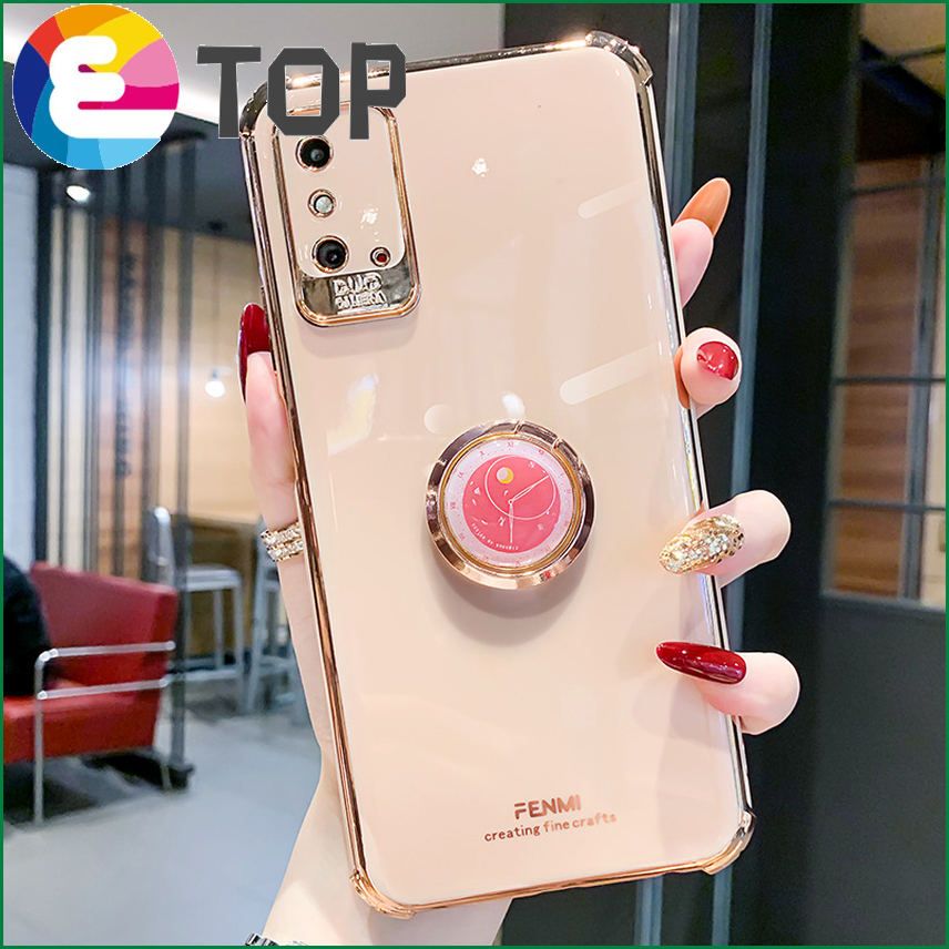 Huawei Honor x10 mobile phone case ring bracket suitable for x10max lift camera all-inclusive electroplating anti-fall 5g