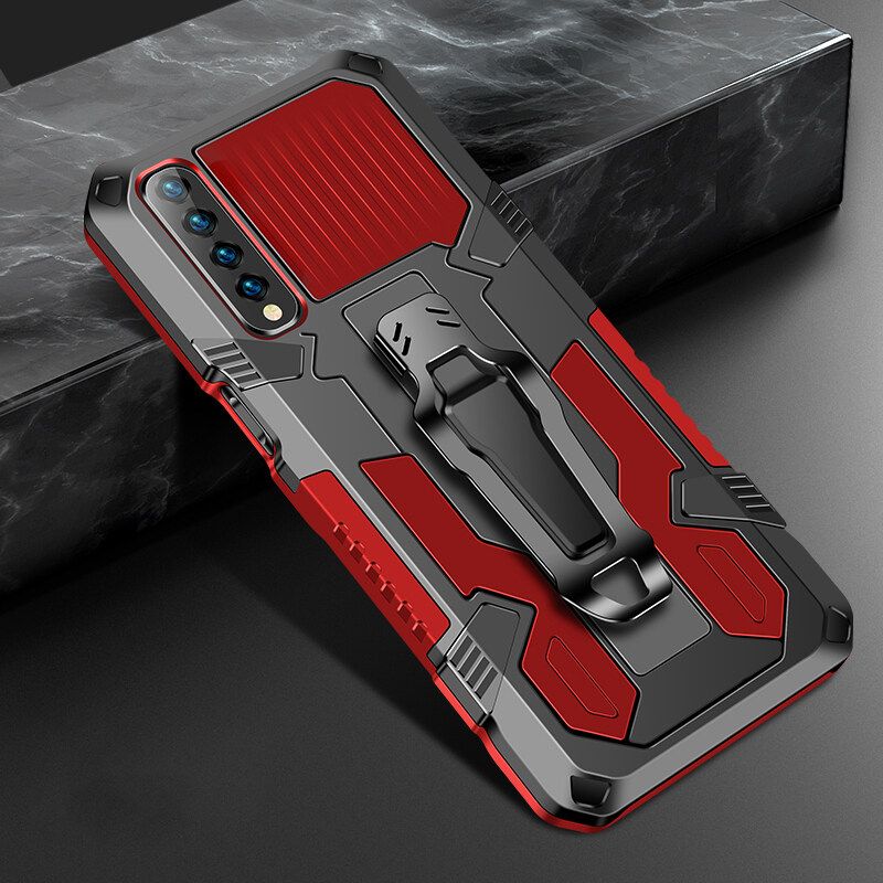 Shockproof Phone Case For LG Stylo 7 5G Rugged Armor Aluminum Magnetic Stand Metal Anti-fall Cover
