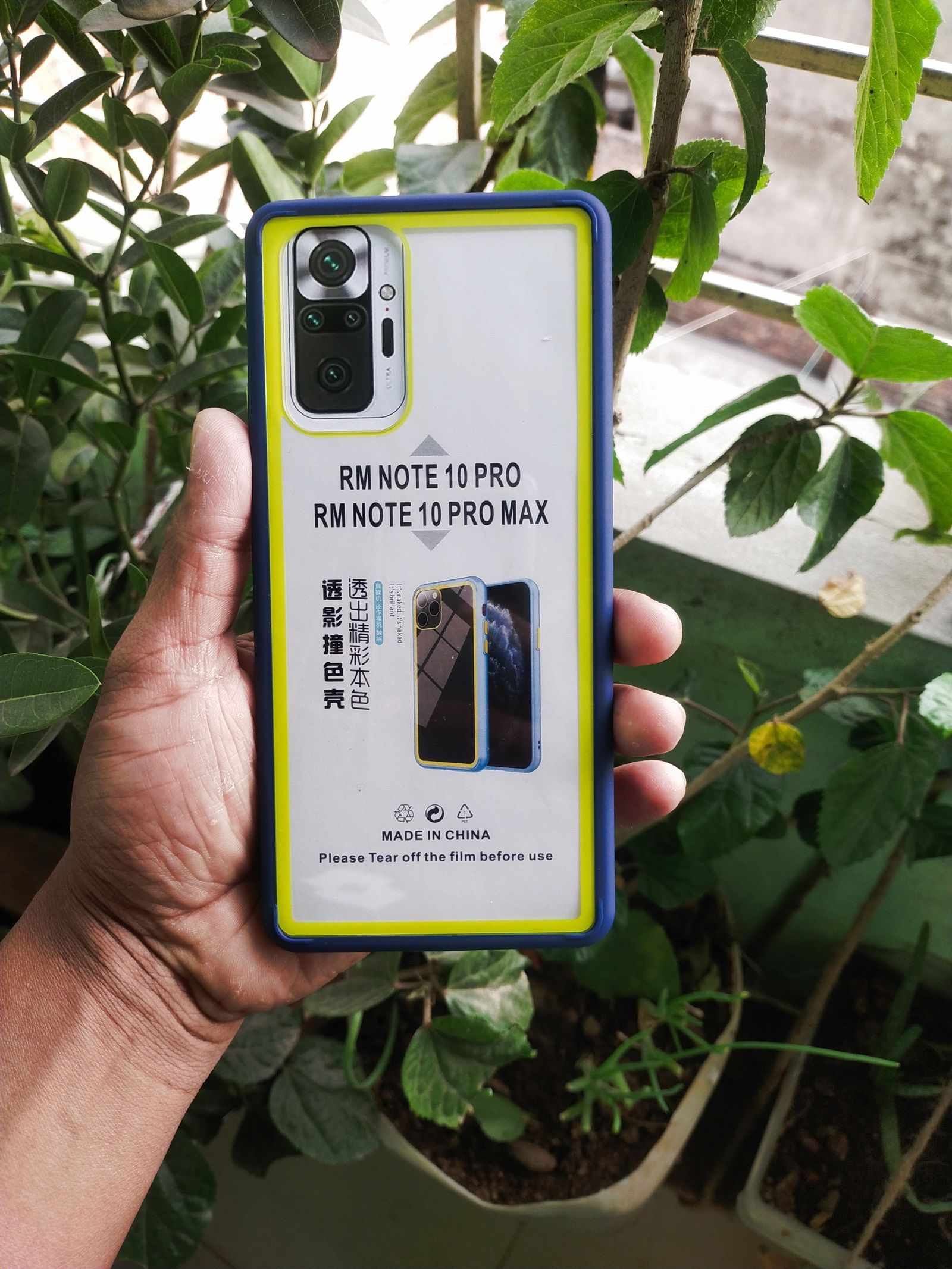 back cover for redmi note 10 pro / note 10 pro max - মোবাইল ফোন - Phone