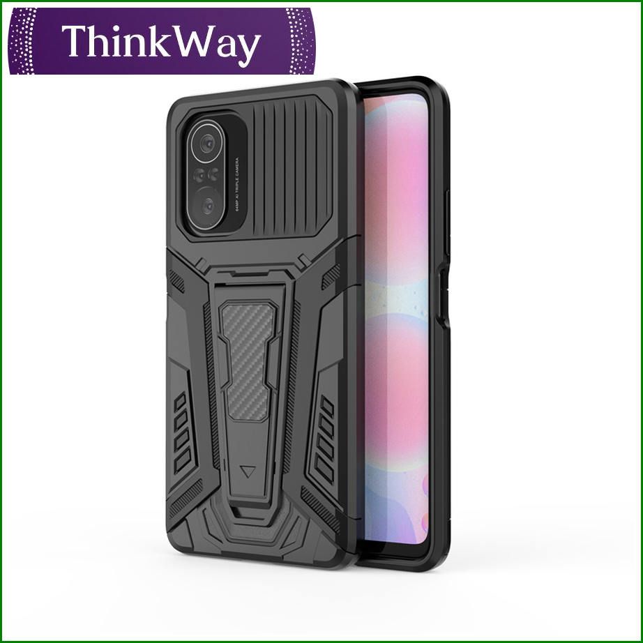 Protective case mobile phone case hard shell chariot armor bracket For Redmi Note9 4G China Version/Redmi 9T/Redmi 9 Power & Redmi Note9 5G/Redmi Note9T 5G