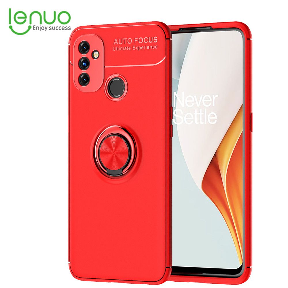 Lenuo for OnePlus N100 Ring Stand TPU Soft Case