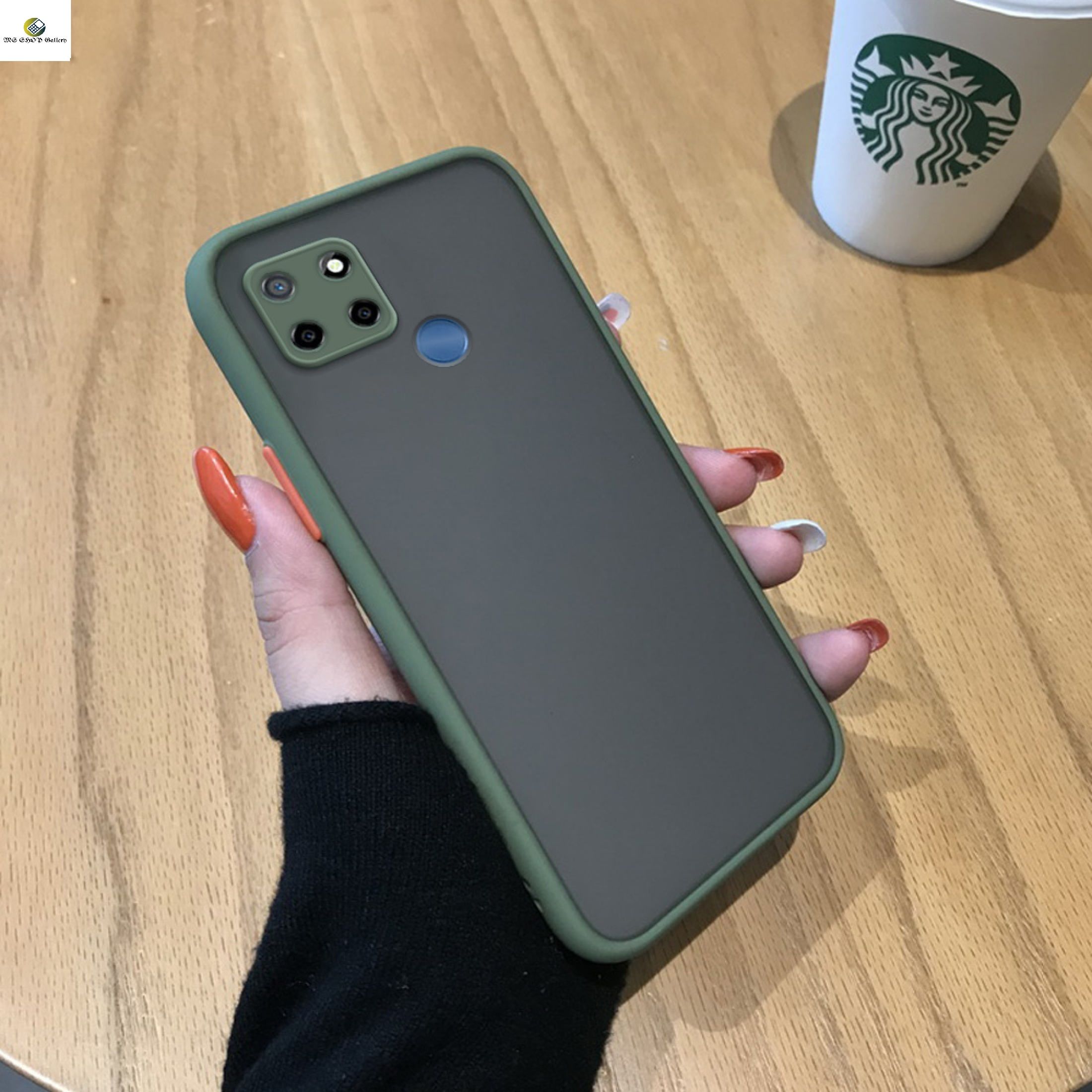 Realme C25s / Realme C25 / Realme Narzo 30A / Realme Q2i / Realme Narzo 20 / Realme V3 / Realme C12 - Soft  Silicone Bumper Luxurious Translucent Smoky Matte Shockproof Back Cover Case