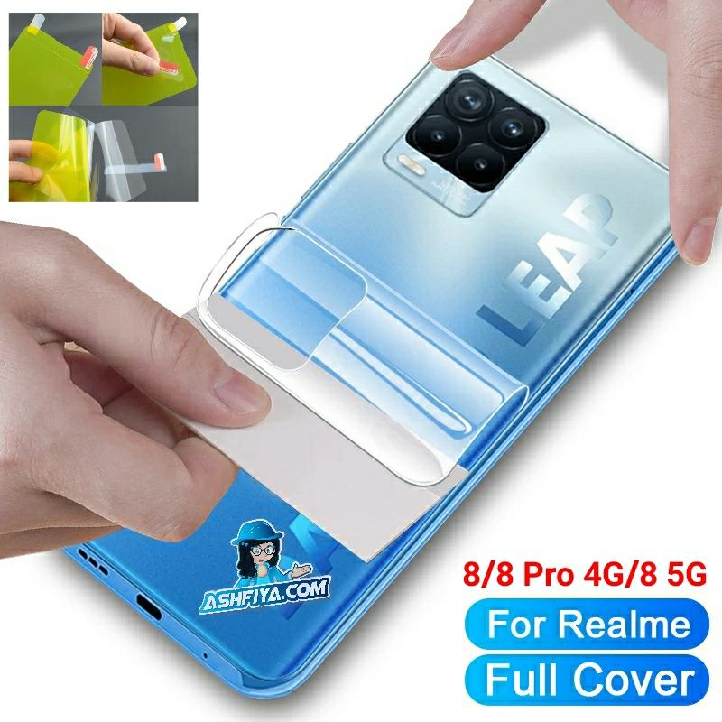 Realme 8/8 Pro/8 5G Clear Transparent Back Protector Film