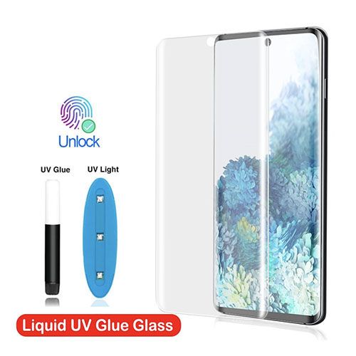 Samsung Galaxy S21 / S21 Ultra / S21 Plus / S20 Ultra / Note 8 / Note 9 / Note 20 / Note 20 Ultra - 3D Curved Full Cover [UV Light Irradiation] Tempered Glass Screen Protector UV Film