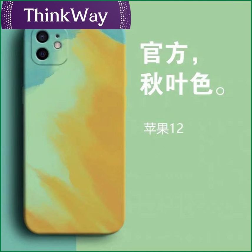 Samsung S21plus mobile phone shell silicone watercolor note20 protective cover A72 frosted suitable for 89A32a52 new