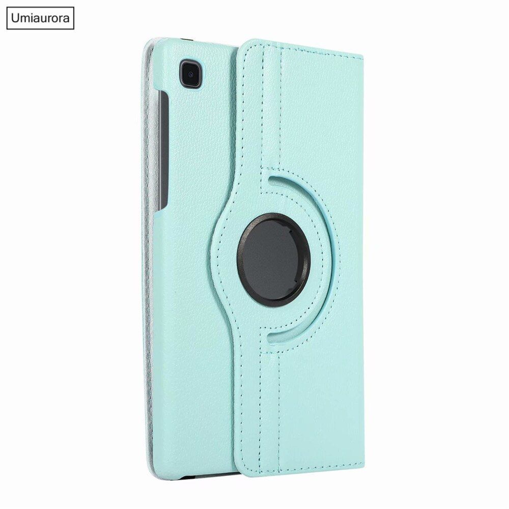 360 Rotating Case For Samsung Galaxy A 8 A7 Lite 8.7 2021 SM-T220 SM-T225  8.7\" Flip Stand PU Leather Protective Cover Funda