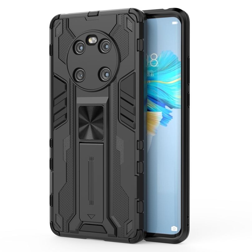 For Huawei Mate 40 Supersonic Design Invisible Bracket [Support Magnetic Car Mount] Protective Case Cover