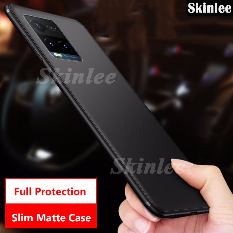 Skinlee Phone Case VIVO Y21T Case Ultra Thin Smooth Back Soft Back Cover for VIVO Y21T Cases