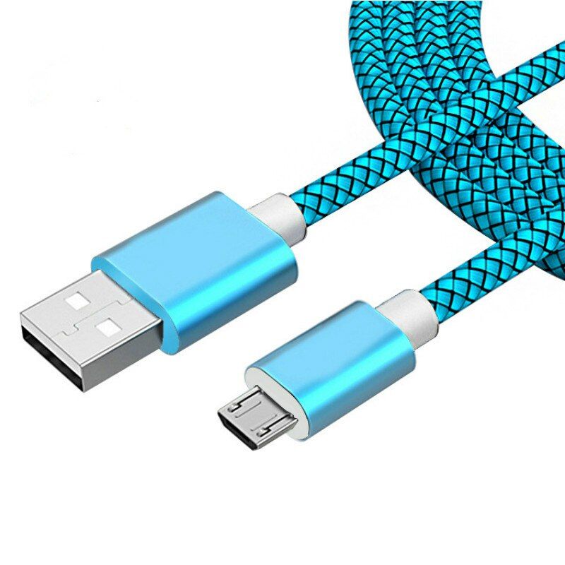 3m 8Pin Type C Micro Nylon USB Cable For iPhone 8 X 7 6 6S Plus iOS 10 9 8 Samsung Nokia USB Fast Charging Cables Cord