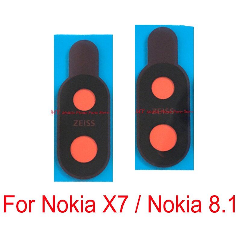 Rear Back Camera Glass Lens For X7/ 8.1 Back Big Lens Glass Cover Replacement Spare Parts