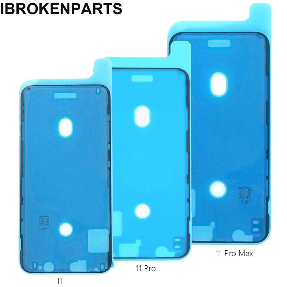 10PCS Top Quality Black Waterproof Sticker For iPhone X XR XS Max 11 Pro Max LCD Screen Display Frame sticker Adhesive Glue Tape