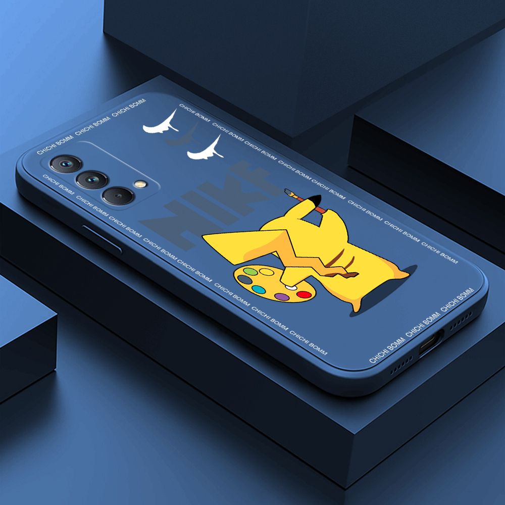 Hontinga for Realme GT Master Case Fashion Cartoon Animals Phone Case Phone Case Soft Square Edge Silicone Cases Full Lens Cover Shockproof Protection Cover